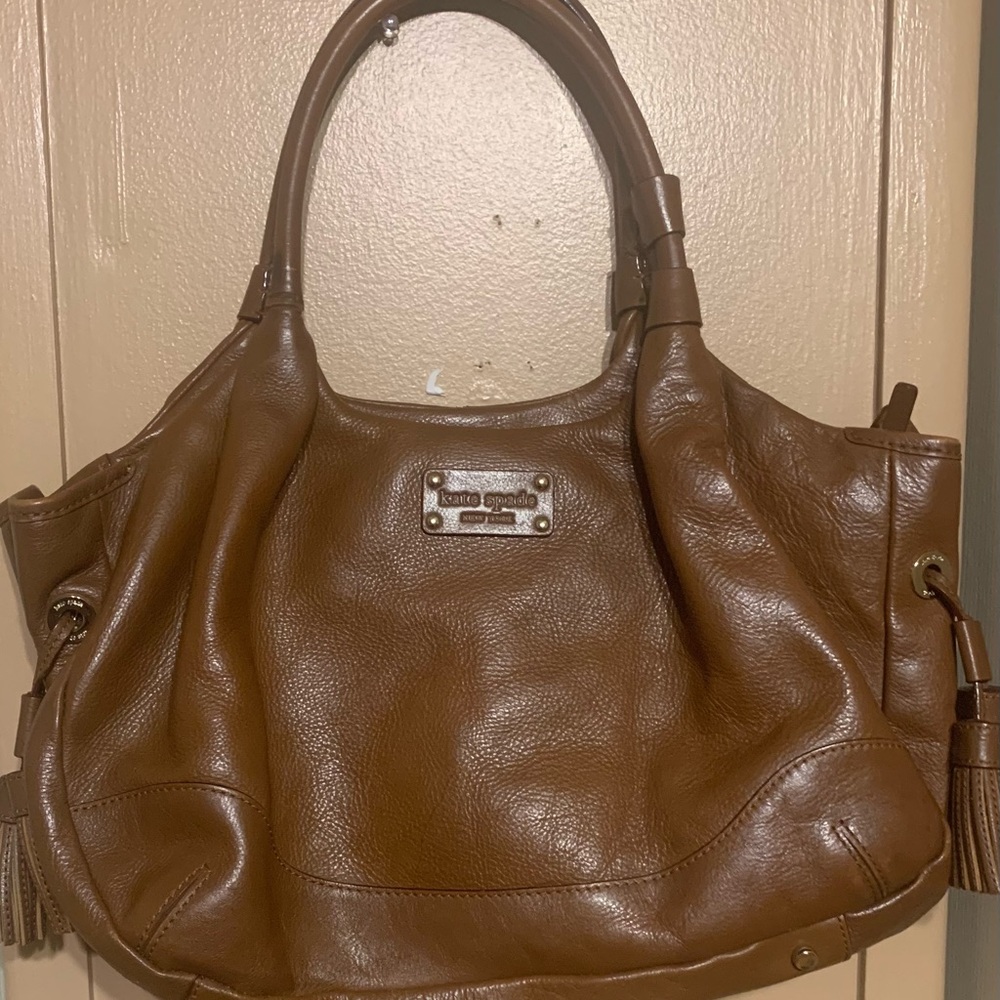 Kate Spade Berkshire Road Brown Leather Bag - Picture 11 of 15